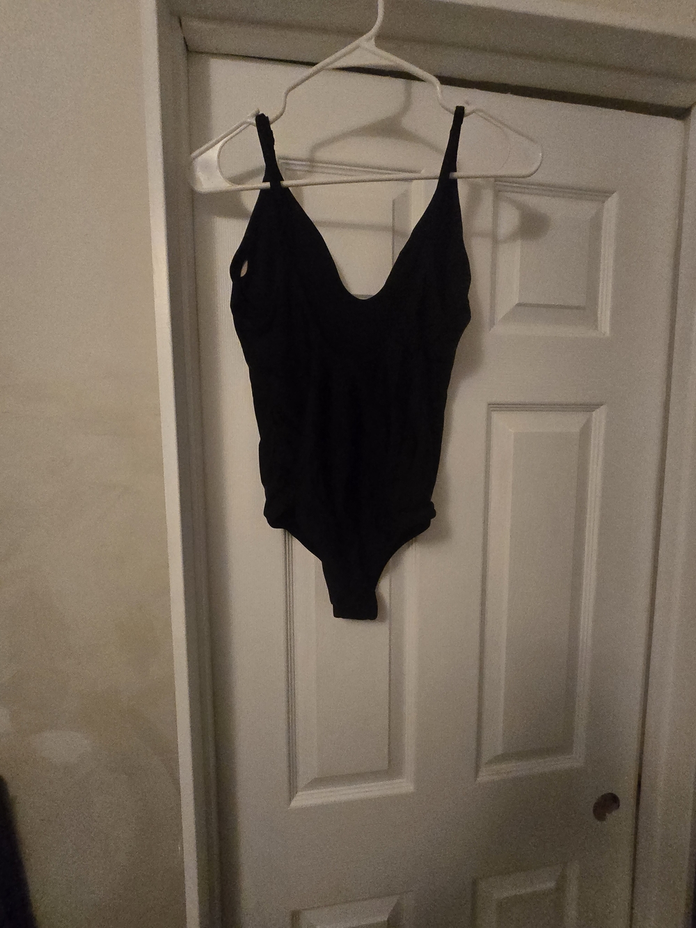 aerie Black Kids One-Piece Swimsuit - V-Neck Style